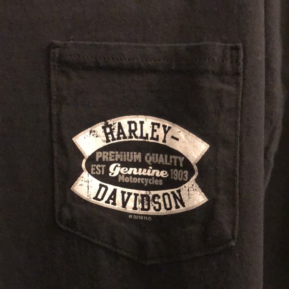 Haley Davidson Mens T-shirt - Picture 2 of 5